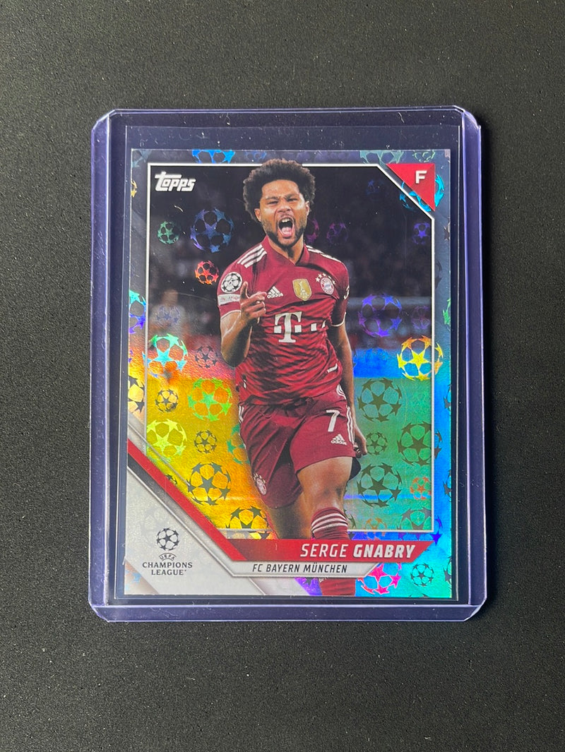 2021-22 Topps UEFA Champions League Serge Gnabry Starball