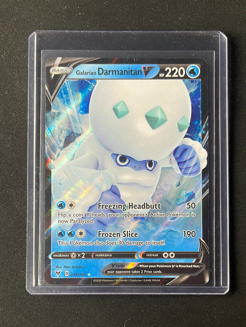 Pokemon TCG Vivid Voltage Galarian Darmanitan V 36/185