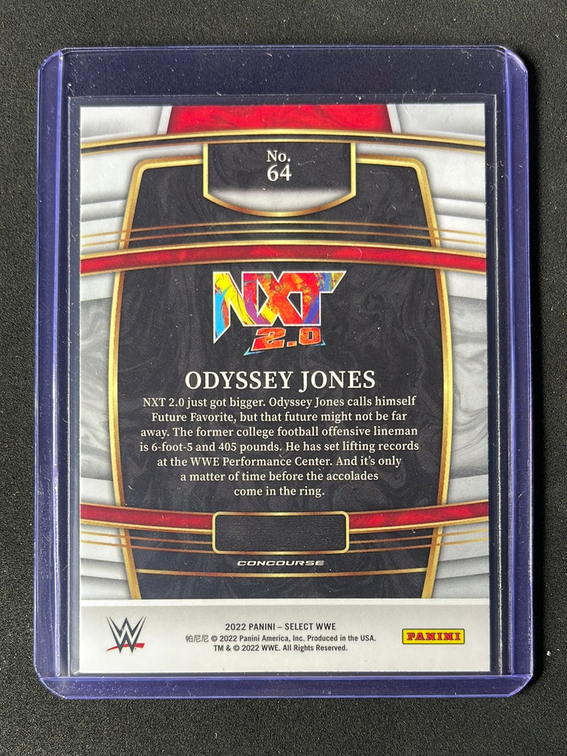 2022 Panini Select WWE Odyssey Jones Concourse