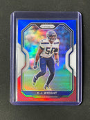 2020 Panini Prizm Football K.J. Wright Red/White/Blue Prizm