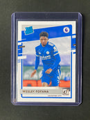 2020-21 Panini Chronicles Wesley Fofana Donruss Rated Rookies Premier League