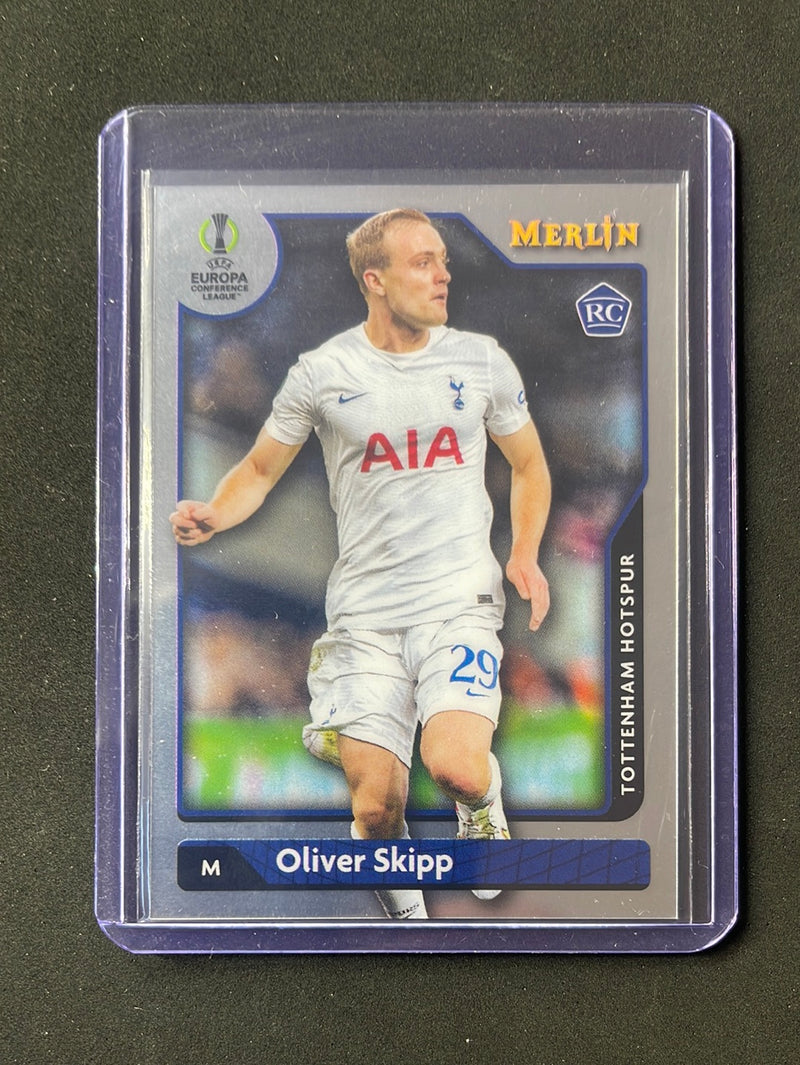 2021-22 Topps Merlin Chrome UEFA Champions League Oliver Skipp