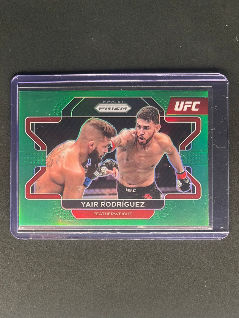 2022 Panini Prizm UFC Yair Rodriguez Green