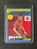2021-22 Panini Donruss Road To Qatar Pedri Net Marvels Press Proof