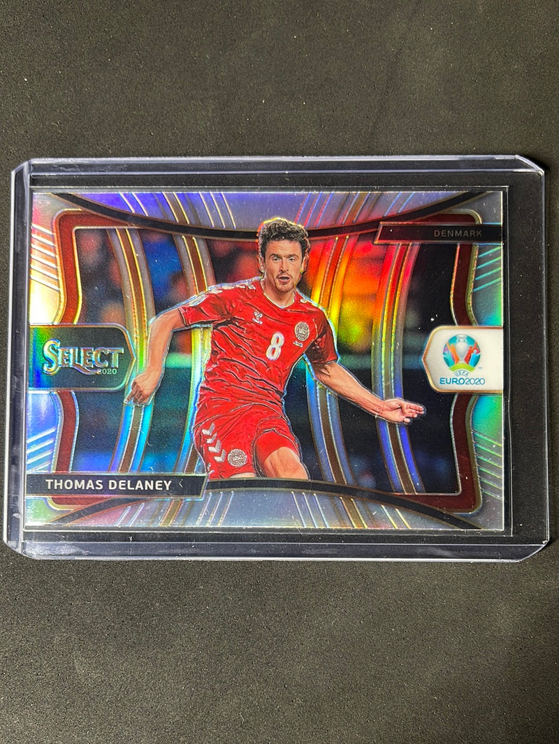 2020 Panini Select UEFA Euro Soccer Thomas Delaney Mezzanine Silver