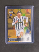 2020-21 Topps Stadium Club UEFA Champions League Radu Dragusin Gold Refractor 39/50
