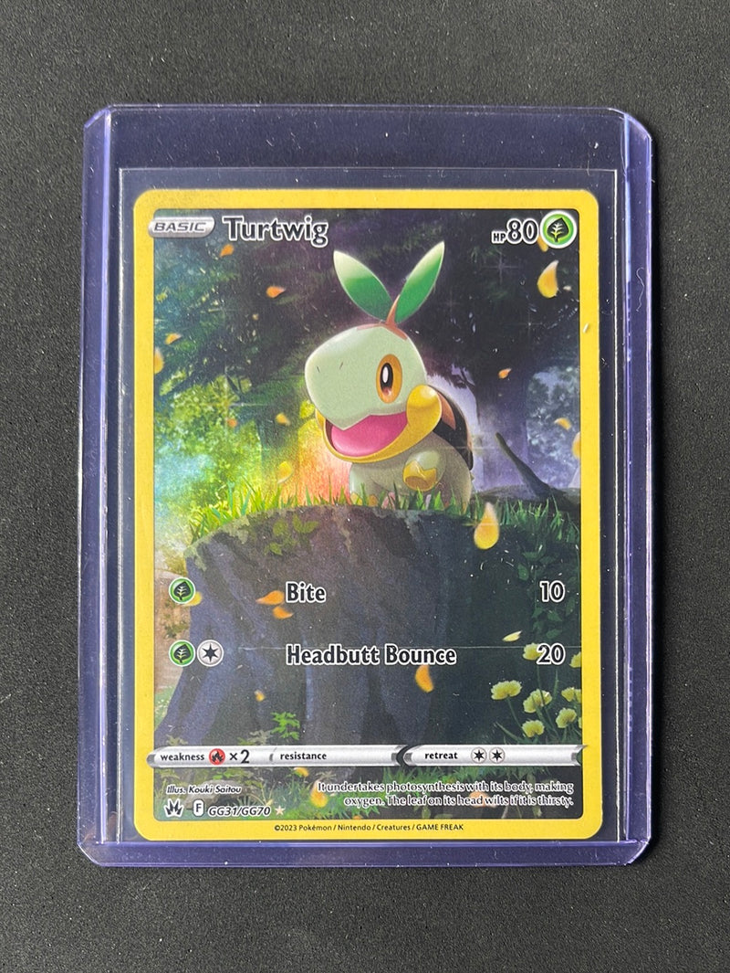 Pokemon TCG Crown Zenith Turtwig GG31/GG70