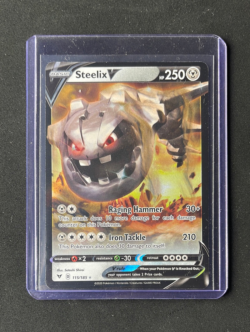 Pokemon TCG Vivid Voltage Steelix V 115/185