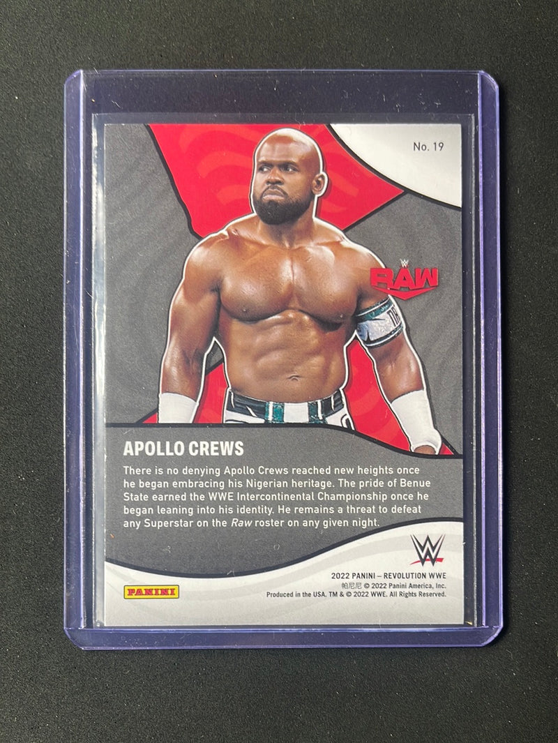 2022 Revolution WWE Apollo Crews Shock Wave