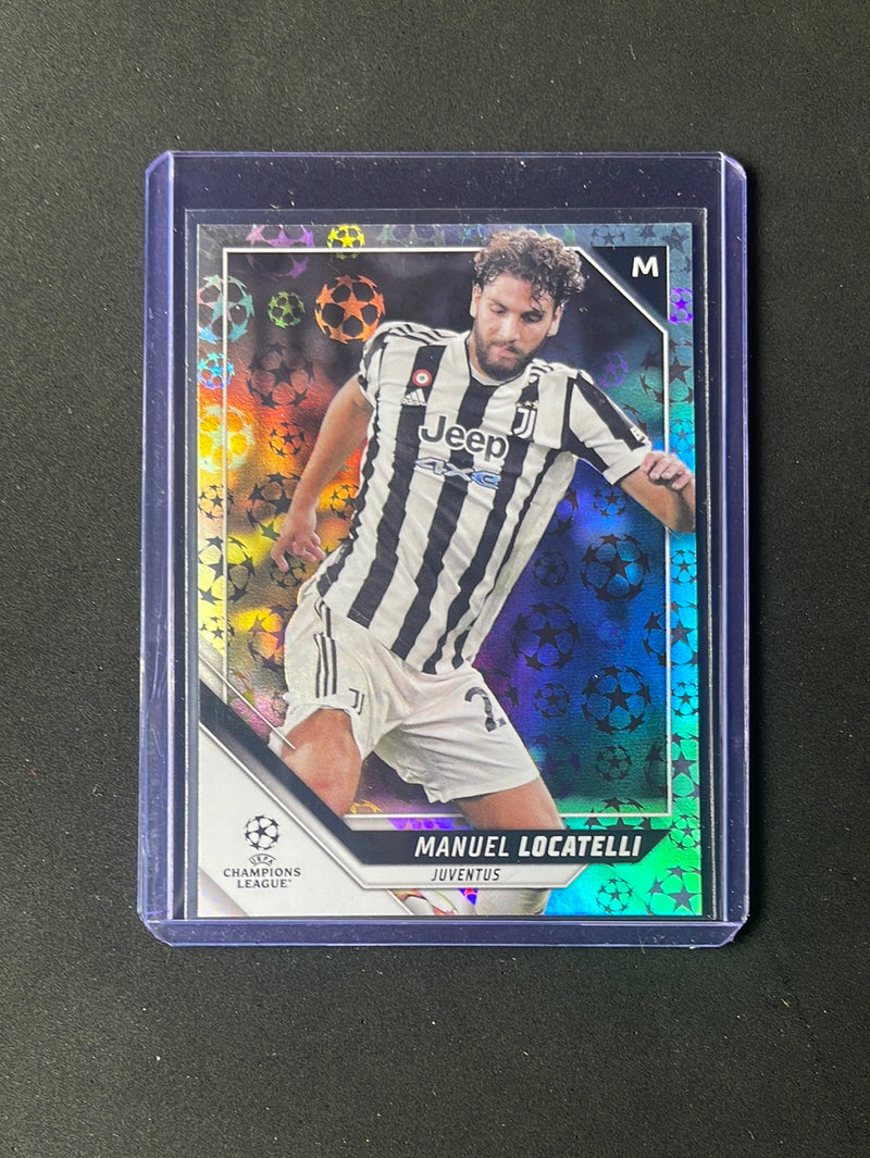 2021-22 Topps UEFA Champions League Manuel Locatelli Starball