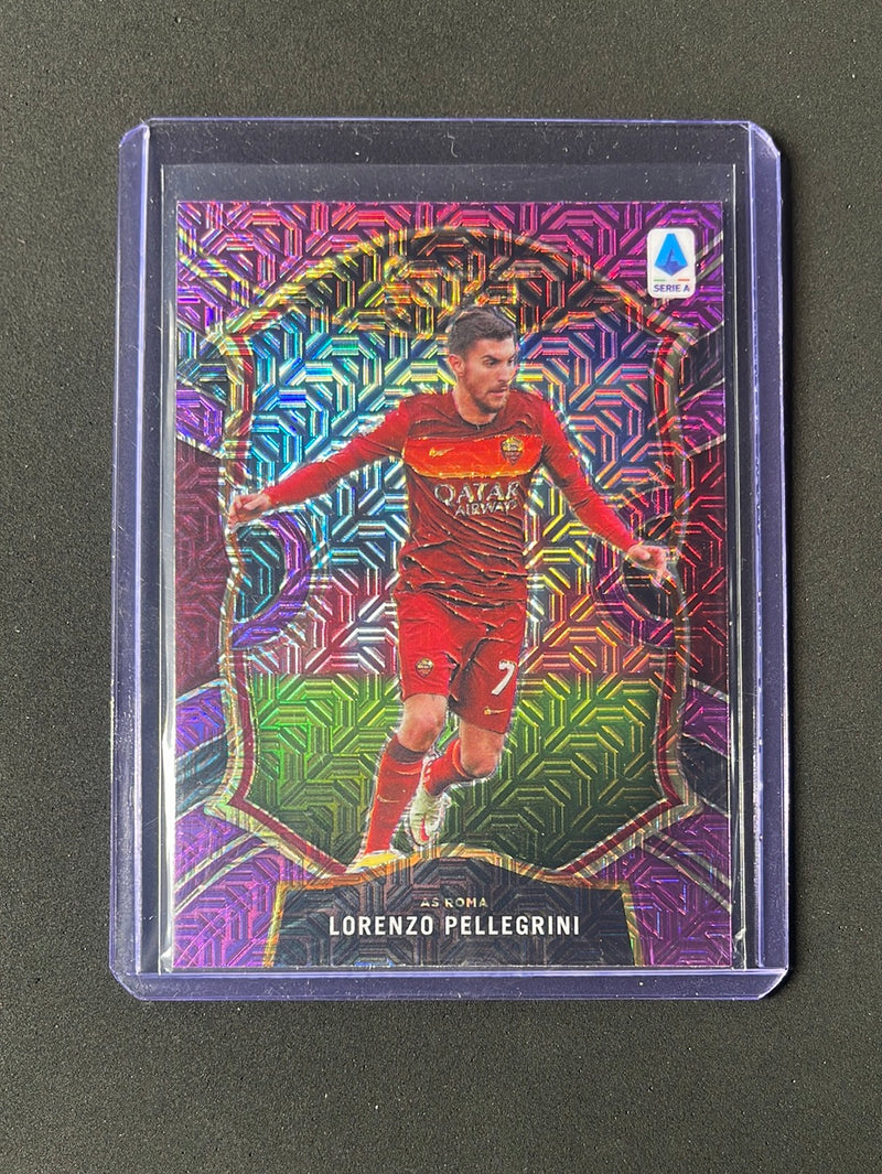 2020-21 Panini Chronicles Lorenzo Pellegrini Select Serie A  Purple Mojo