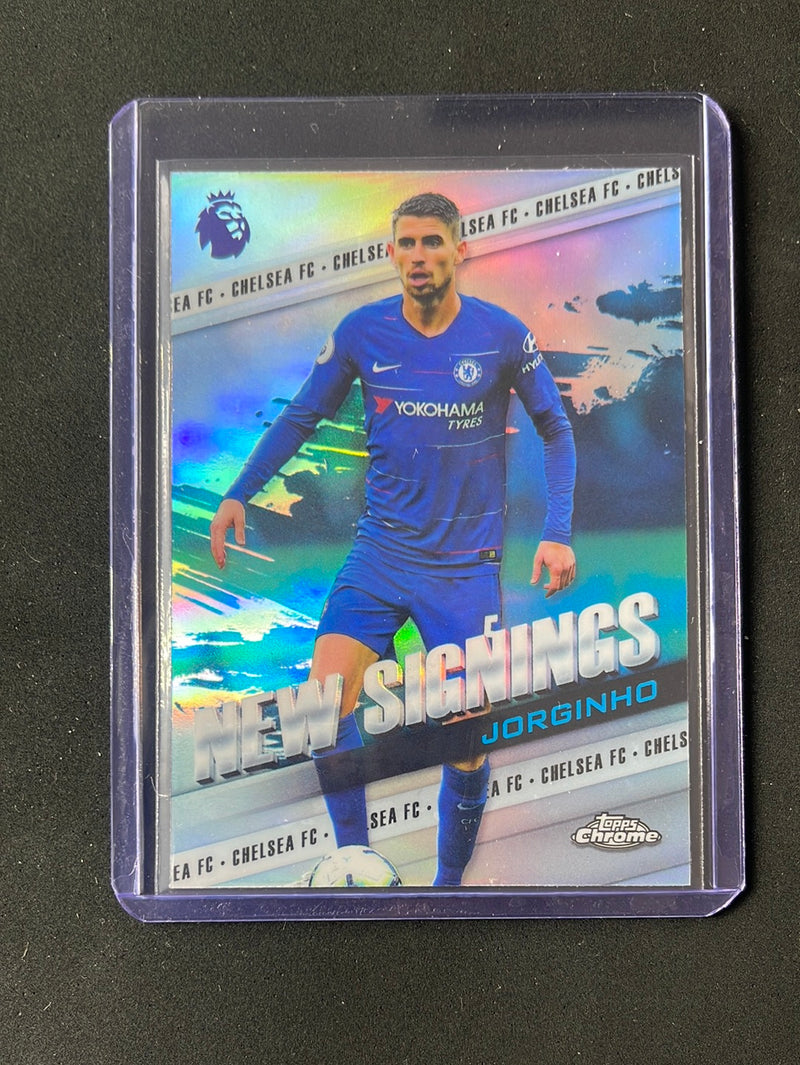 2018-19 Topps Chrome Premier League Jorginho New Signings