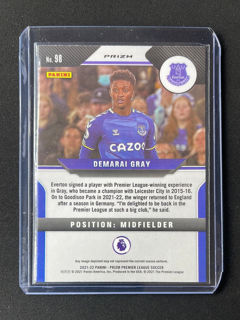 2021-22 Prizm Premier League Demarai Gray Silver