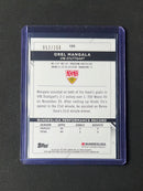2021-22 Topps Finest Bundesliga Orel Mangala Yellow Refractor 52/350