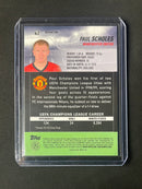 2021-22 Topps Stadium Club Chrome UEFA Champions League Paul Scholes Refractor