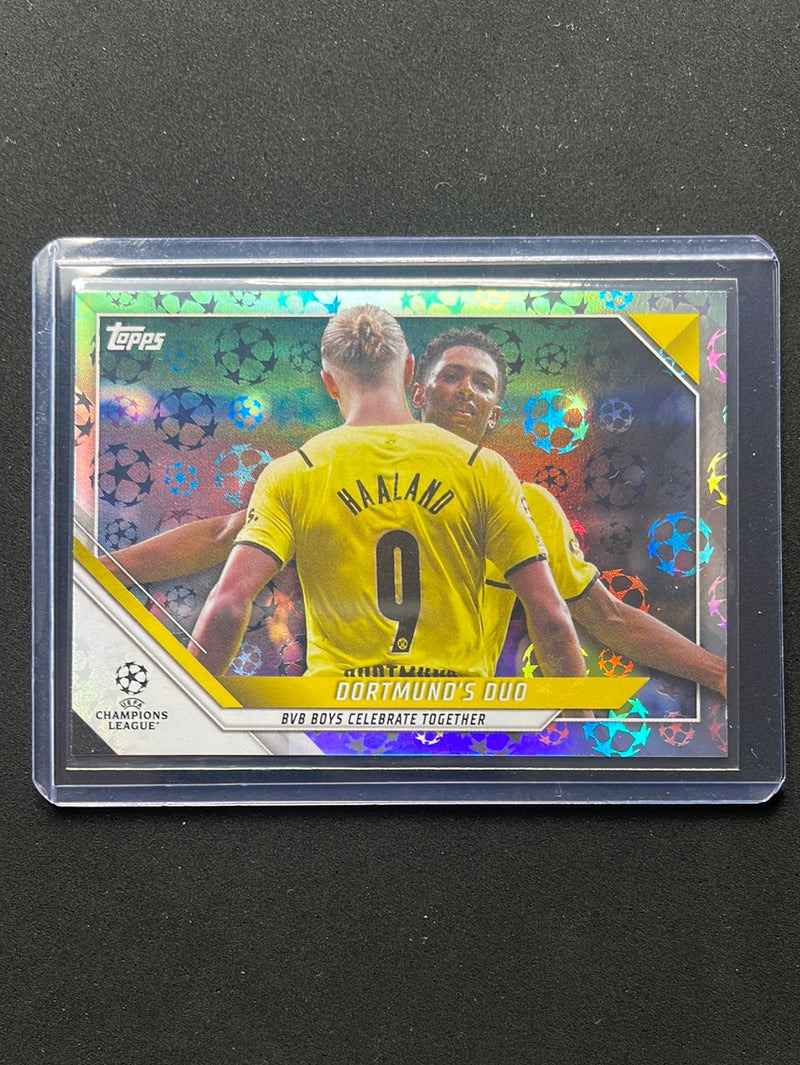 2021-22 Topps UEFA Champions League Dortmund's Duo Starball