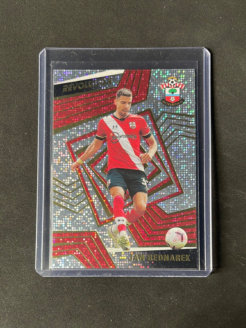 2020-21 Panini Revolution Premier League Soccer Jan Bednarek Disco