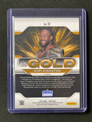 2022 Prizm WWE Kofi Kingston GOLD