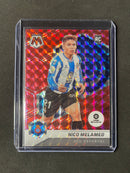 2021-22 Panini Mosaic La Liga Nico Melamed Red Mosaic