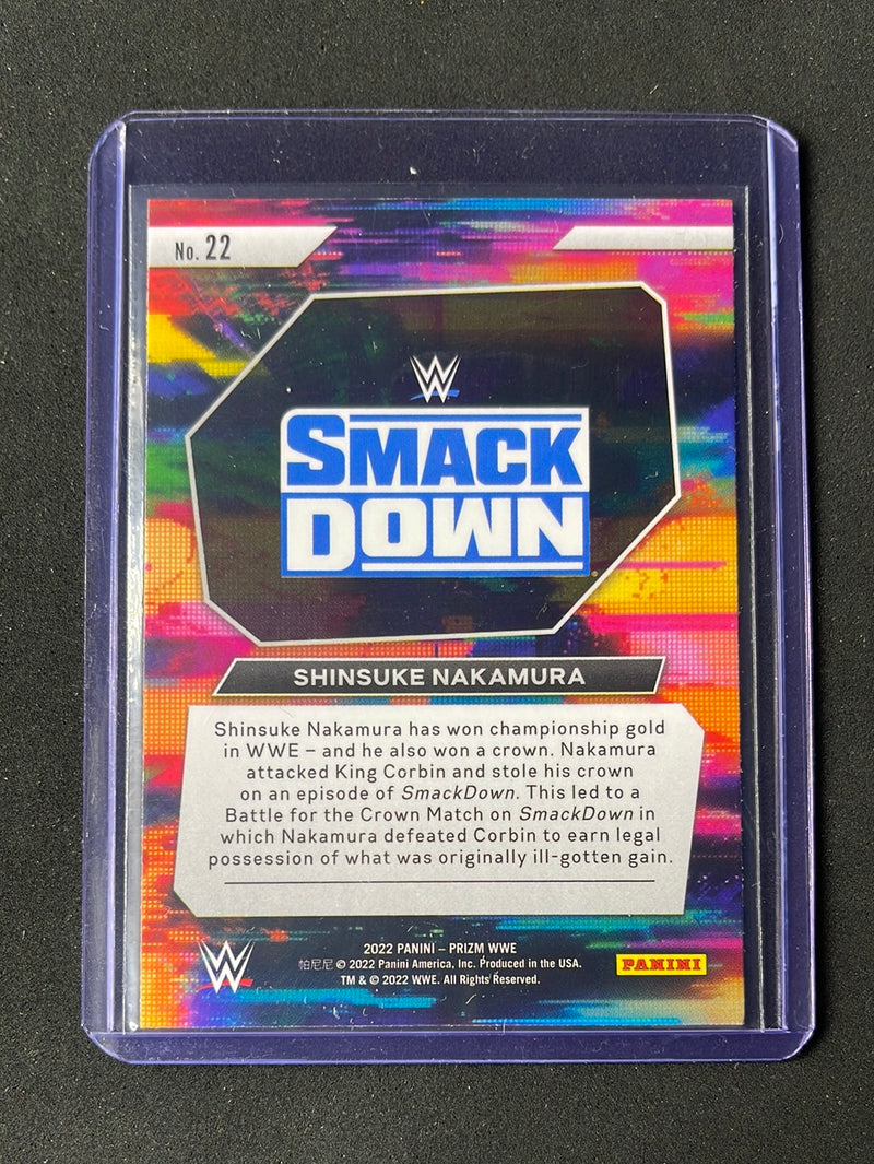 2022 Prizm WWE Shinsuke Nakamura Next Level