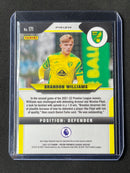 2021-22 Prizm Premier League Brandon Williams Tiger Stripe Prizm