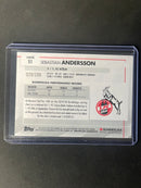 2020-21 Topps Chrome Bundesliga Sebastian Andersson Purple Refractor 29/299