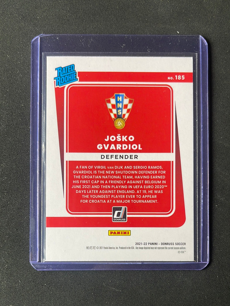 2021-22 Panini Donruss Road To Qatar Josko Gvardiol