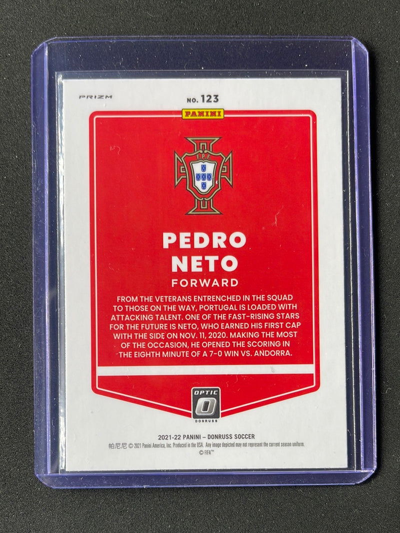 2021-22 Panini Donruss Road To Qatar Pedro Neto Optic Silver