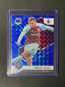 2021-22 Panini Mosaic EPL Dwight McNeil Blue Mosaic 59/99