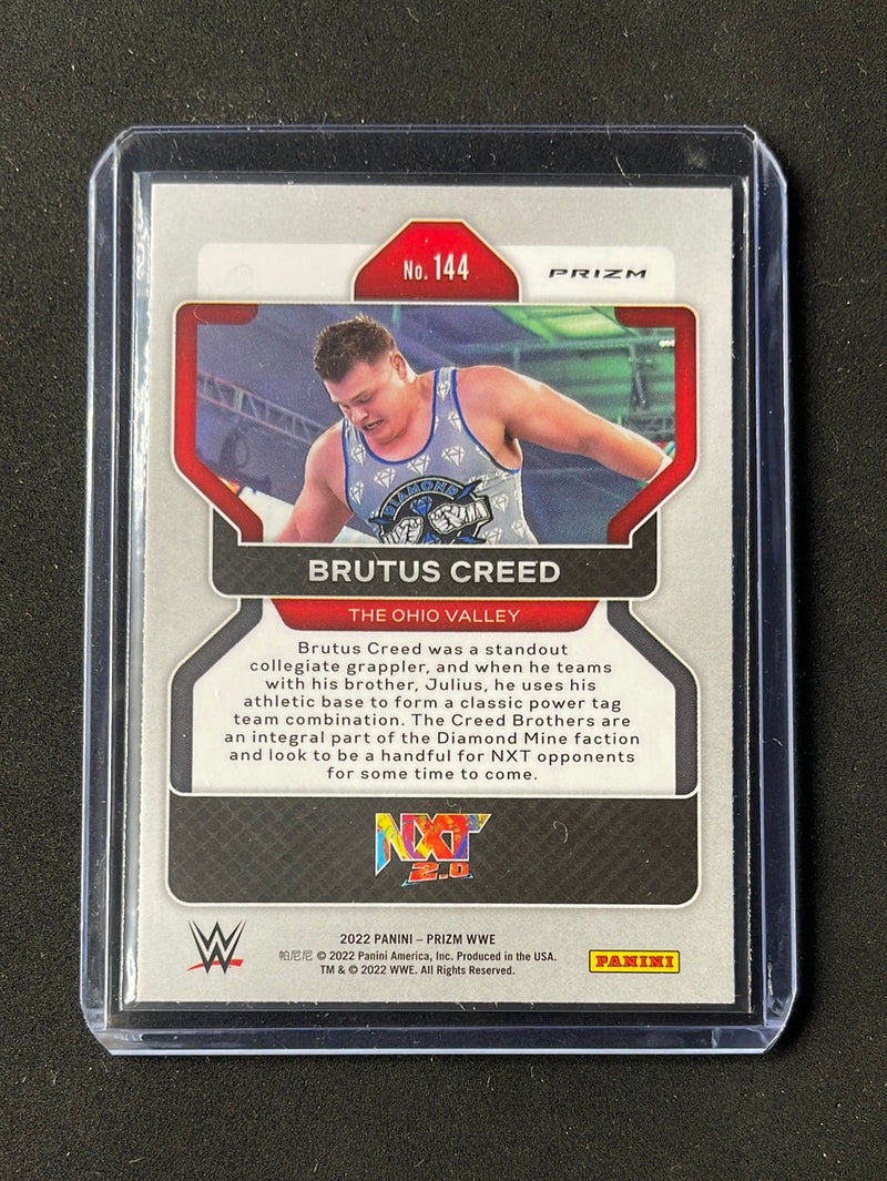2022 Prizm WWE Brutus Creed Ice Prizm