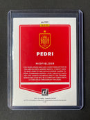 2021-22 Panini Donruss Road To Qatar Pedri Green Laser