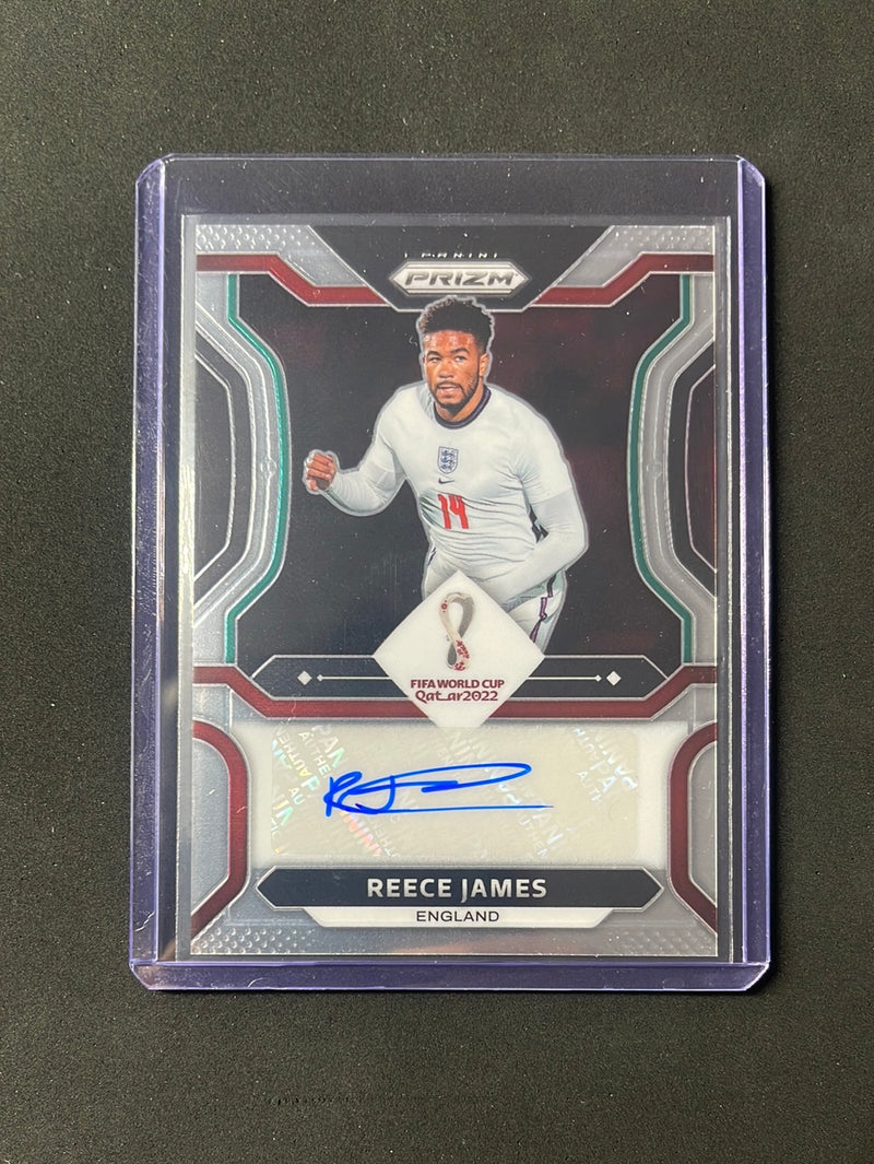 2022 Panini Prizm FIFA World Cup Qatar Reece James Signatures