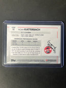 2020-21 Topps Chrome Bundesliga Noah Katterbach Purple Refractor 180/299