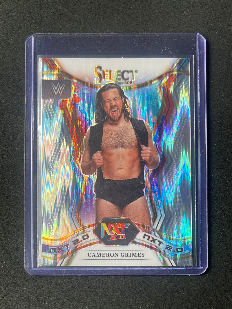 2022 Panini Select WWE Cameron Grimes NXT 2.0 Flash