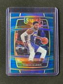 2021-22 Panini Select Tobias Harris Concourse Blue Prizm