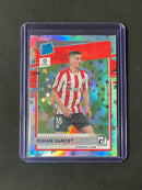 2020-21 Panini Chronicles Oihan Sancet Donruss Rated Rookies La Liga Purple Astro