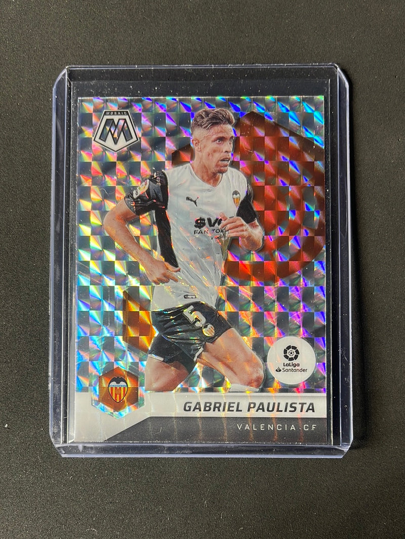 2021-22 Panini Mosaic La Liga Gabriel Paulista Mosaic