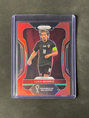 2022 Panini Prizm FIFA World Cup Qatar Luka Modric Red Prizm 362/399
