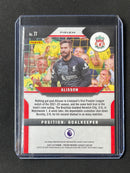 2021-22 Prizm Premier League Alisson Silver