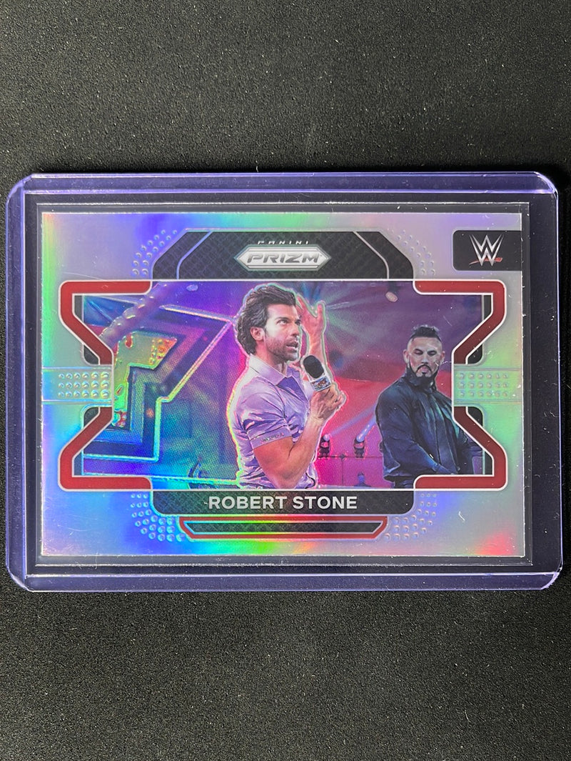 2022 Prizm WWE Robert Stone Silver Prizm