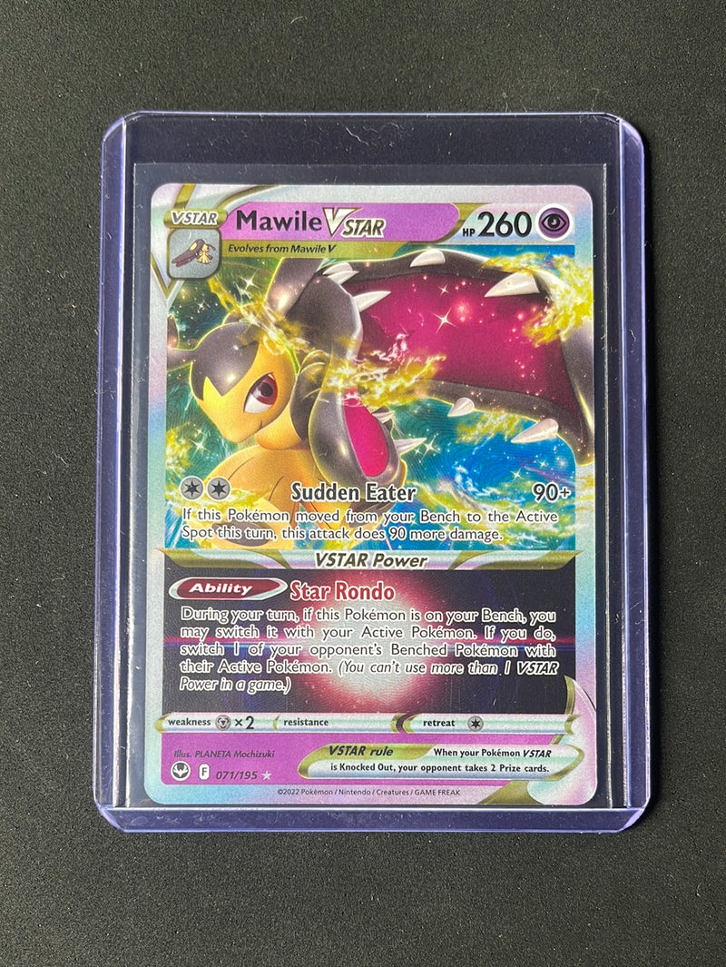 Pokemon TCG Silver Tempest Mawile VSTAR 71/195