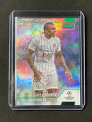 2021-22 Topps Stadium Club Chrome UEFA Champions League Jules Kounde Green Refractor 57/150