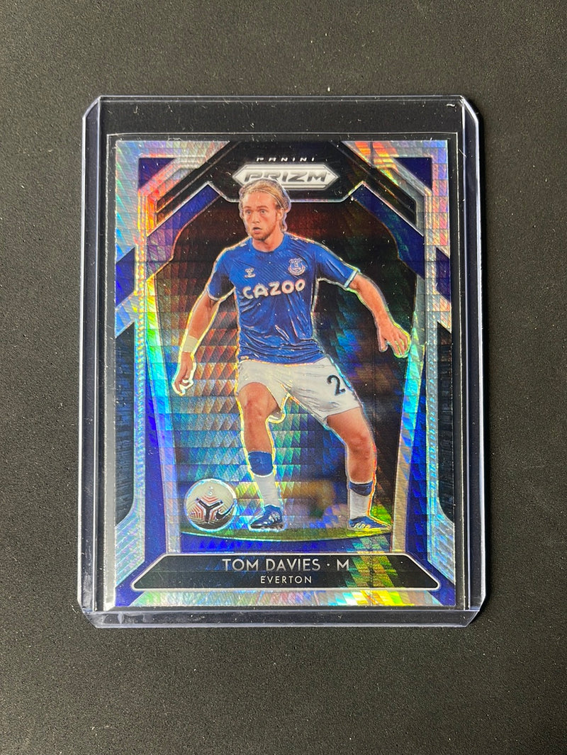 2020-21 Panini Prizm Premier League Tom Davies Hyper Silver Prizm