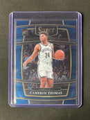 2021-22 Panini Select Cameron Thomas Concourse Blue