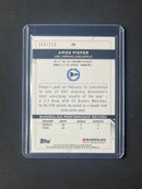 2021-22 Topps Finest Bundesliga Amos Pieper Blue Wave Refractor 58/150