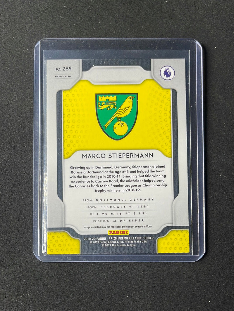 2019-20 Panini Prizm Premier League Marco Stiepermann Multicolor Prizm