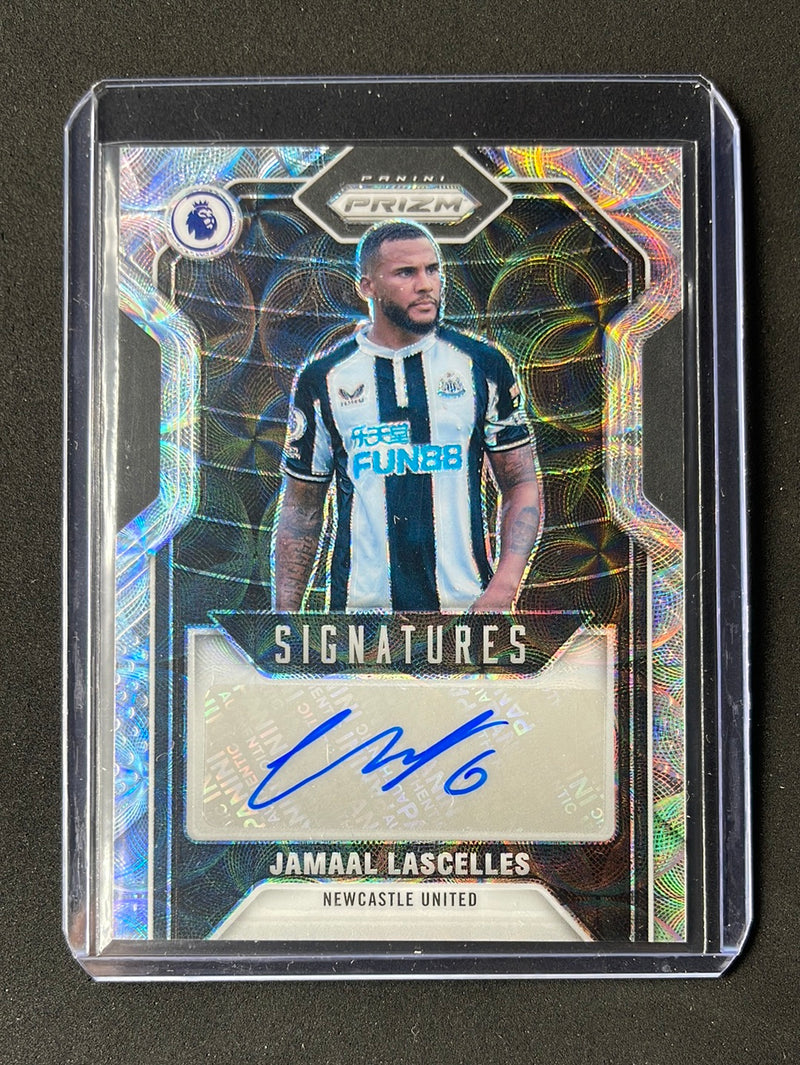 2021-22 Prizm Premier League Jamaal Lasecelles Signatures Autograph Choice S-JLA