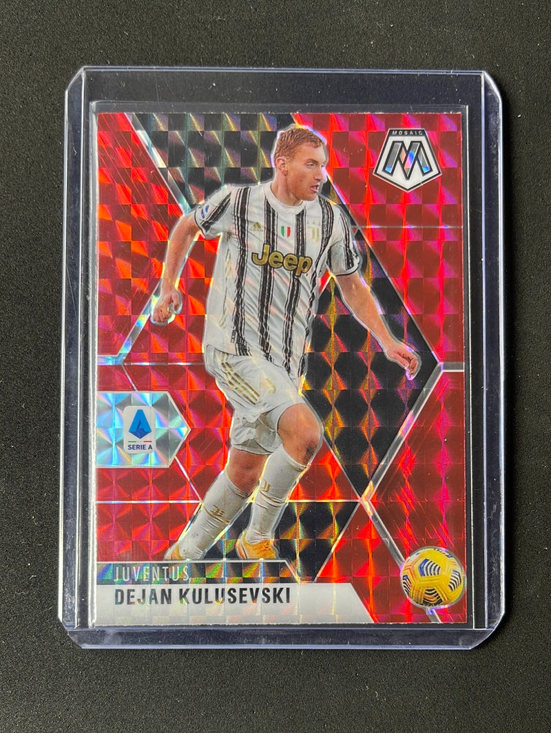 2020-21 Panini Mosaic Serie A Dejan Kulusevski Red