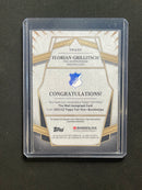 2021-22 Topps Tier One Bundesliga Florian Grillitsch The Wall Autographs 70/106