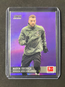 2021-22 Topps Bundesliga Stadium Club Chrome Marvin Friedrich Purple Refractor 107/299